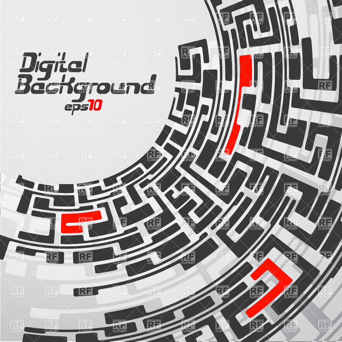 Digital Pattern Vector at Vectorified.com | Collection of Digital ...