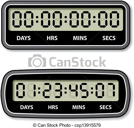 450x428 Digital Timer Clipart