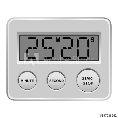 Digital Timer Vector at Vectorified.com | Collection of Digital Timer ...