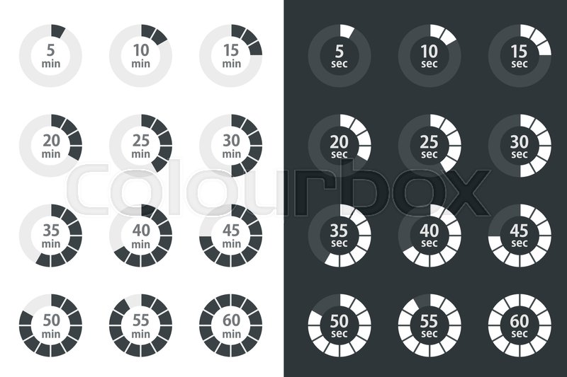 800x533 Digital Timer Vector Illustration, Stock Vector Colourbox