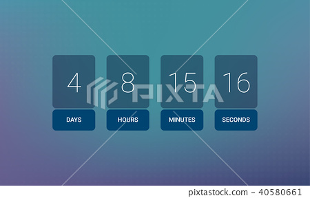 450x288 Countdown Clock Counter Vector Digital Timer
