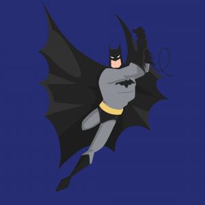 300x300 Batman Vector Style Digital Art Bba Soidergi