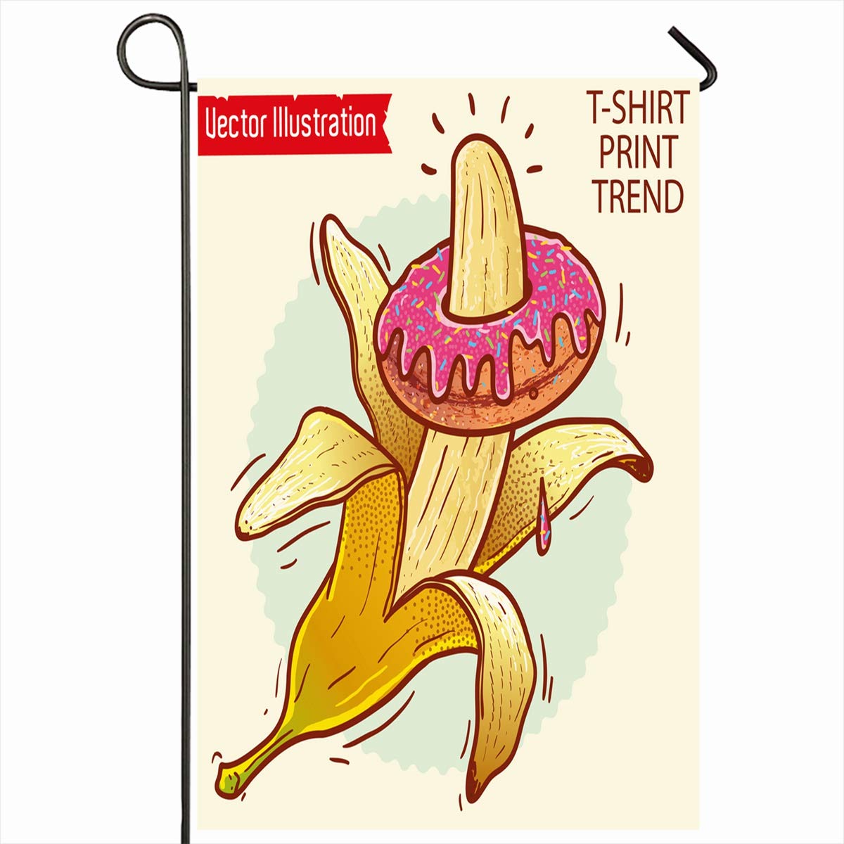 1200x1200 Ahawoso Outdoor Garden Flags Inch Dildo Swag