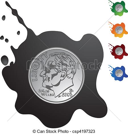 450x470 Dime Vectors