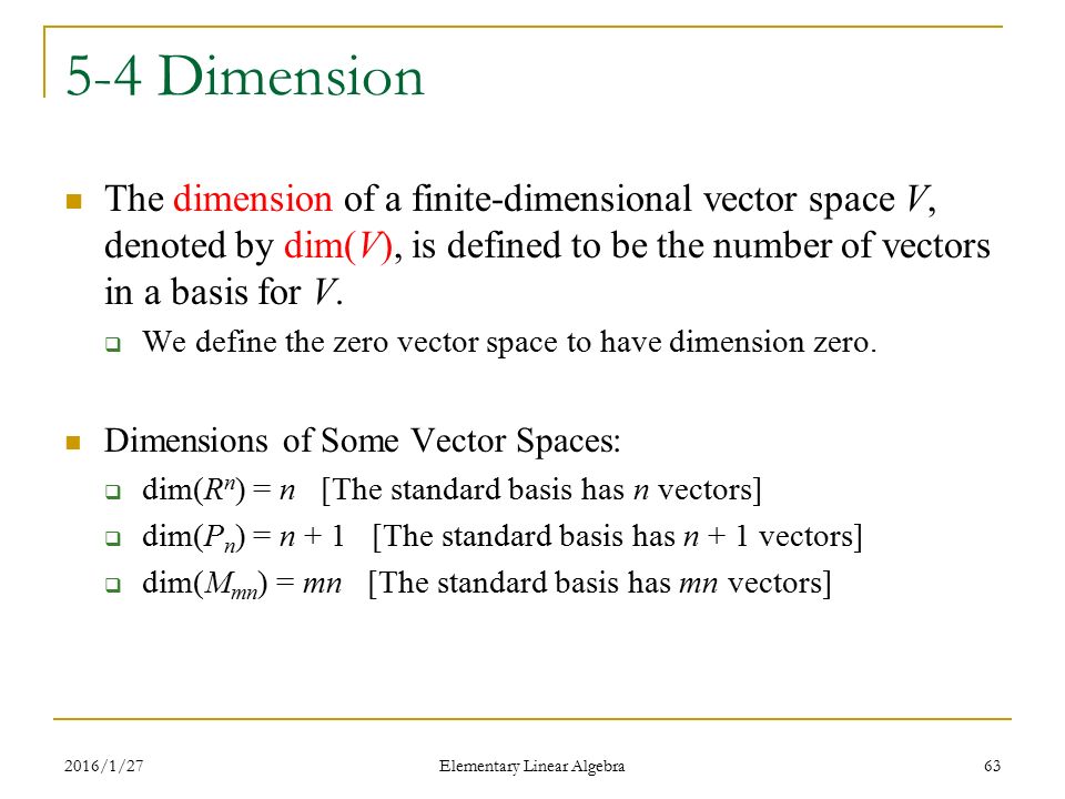 Linear Algebra Dimension 960x720 Linear Algebra Dimension