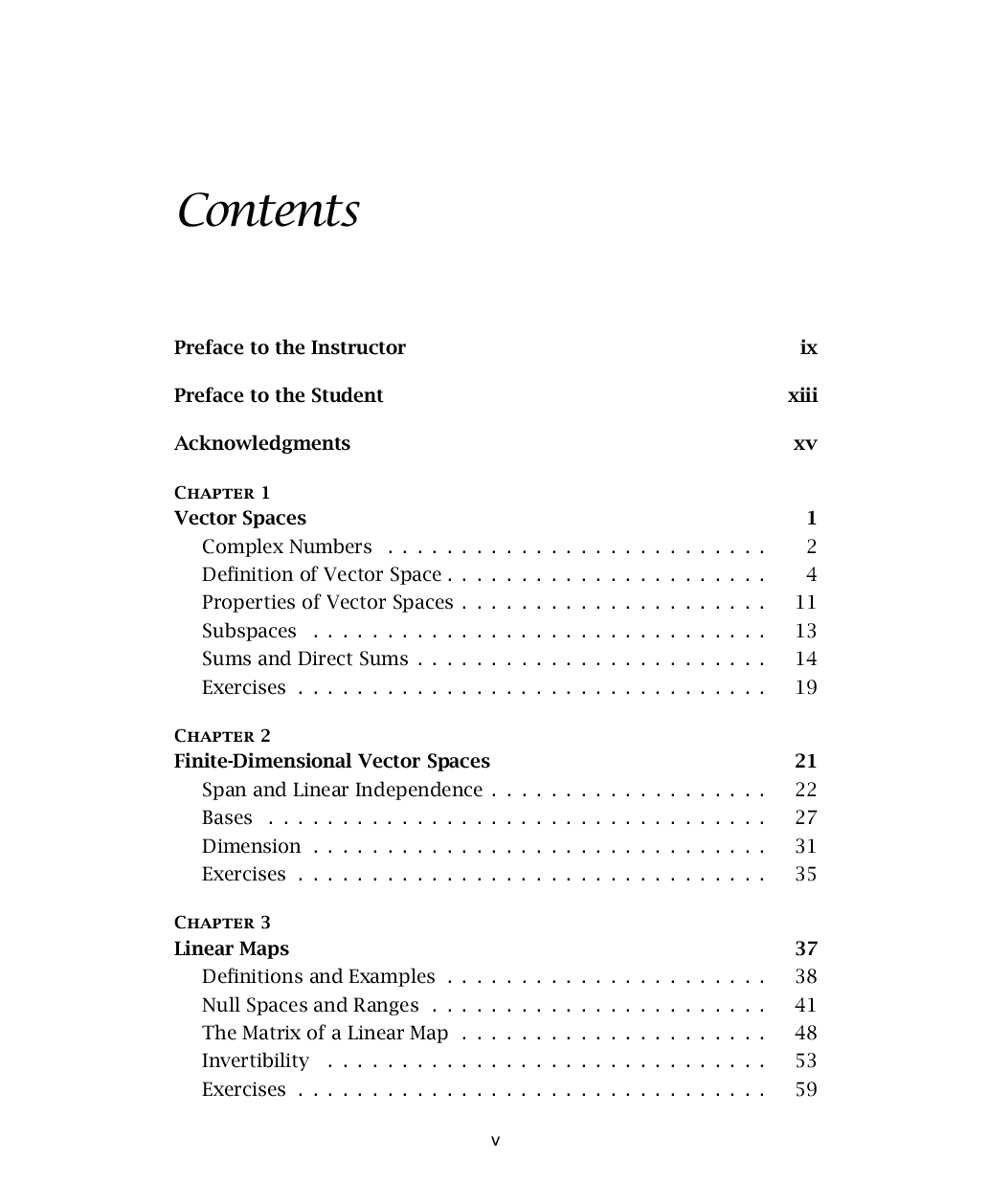 1033x1258 Sheldon Axler Linear Algebra Done Right