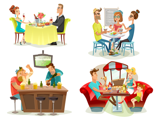 533x400 Diner On Curated Vector Illustrations, Stock Royalty Free Images