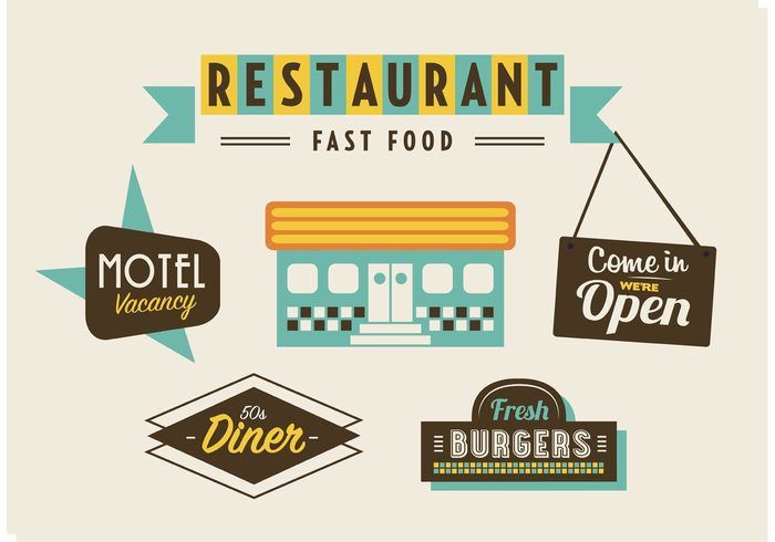 700x490 Diner, Motel, And Fast Food Pack