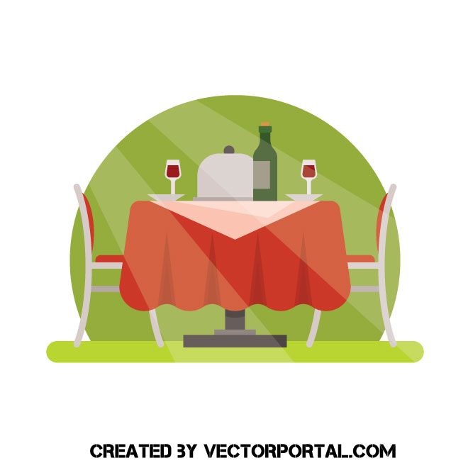 660x660 Dining Table Various Vectors Dining Table, Table, Vector Free