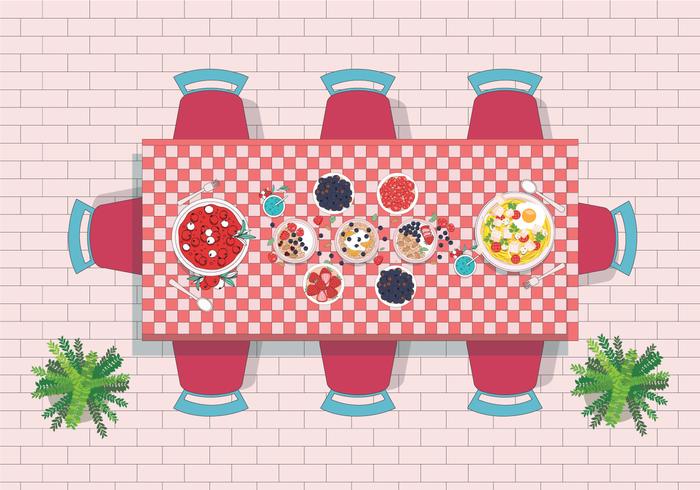 700x490 Diverse Dinner Table Vector