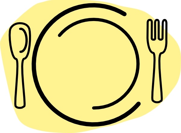 Iammisc Dinner Plate With Spoon And Fork Clip Art Free Vector 600x442 Iammisc Dinner Plate With Spoon And Fork Clip Art Free Vector