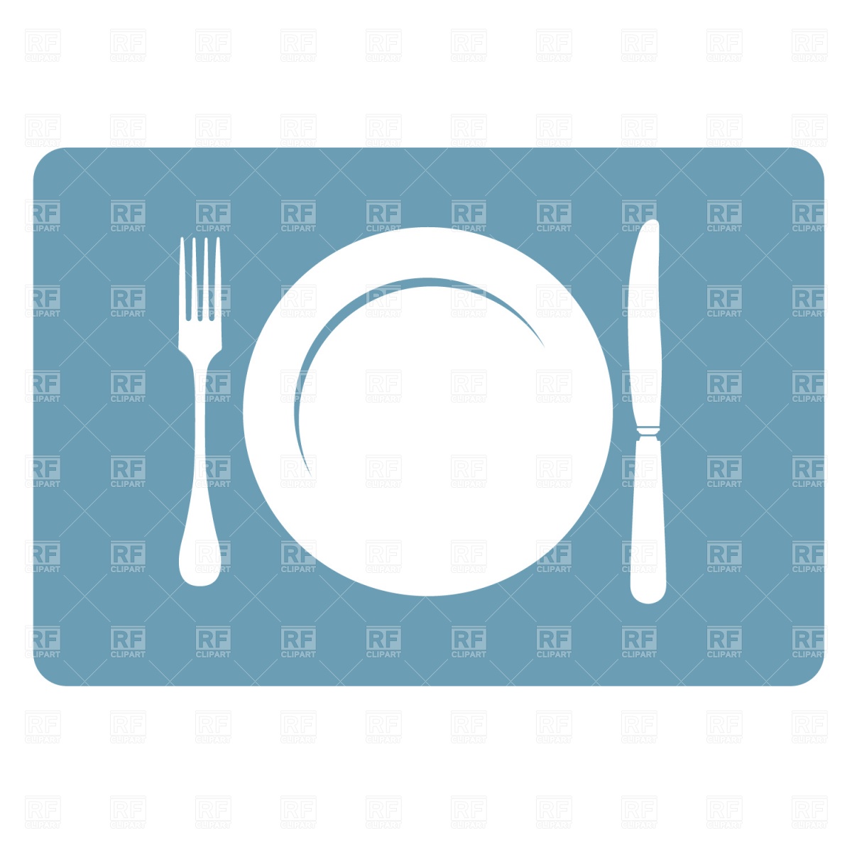 Plate, Fork And Knife Vector Image Of Food And Beverages Prague 1200x1200 Plate, Fork And Knife Vector Image Of Food And Beverages Prague