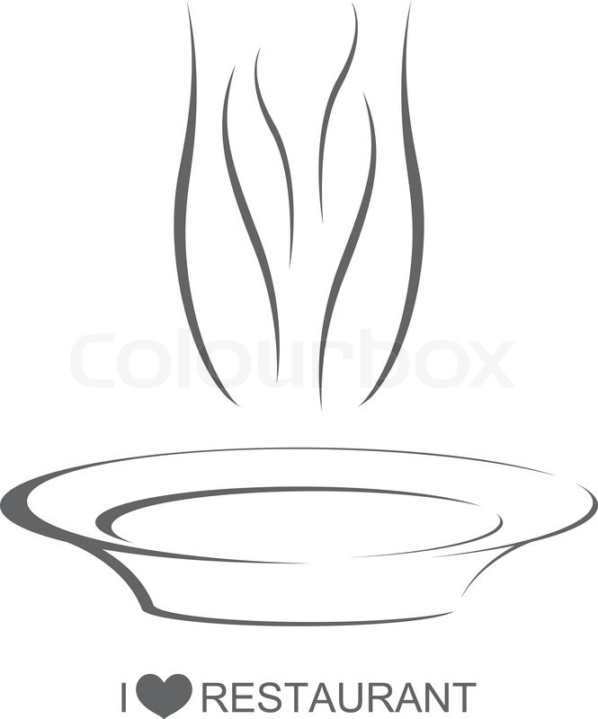 Restaurant Dinner Plate On Isolated Stock Vector Colourbox 665x800 Restaurant Dinner Plate On Isolated Stock Vector Colourbox