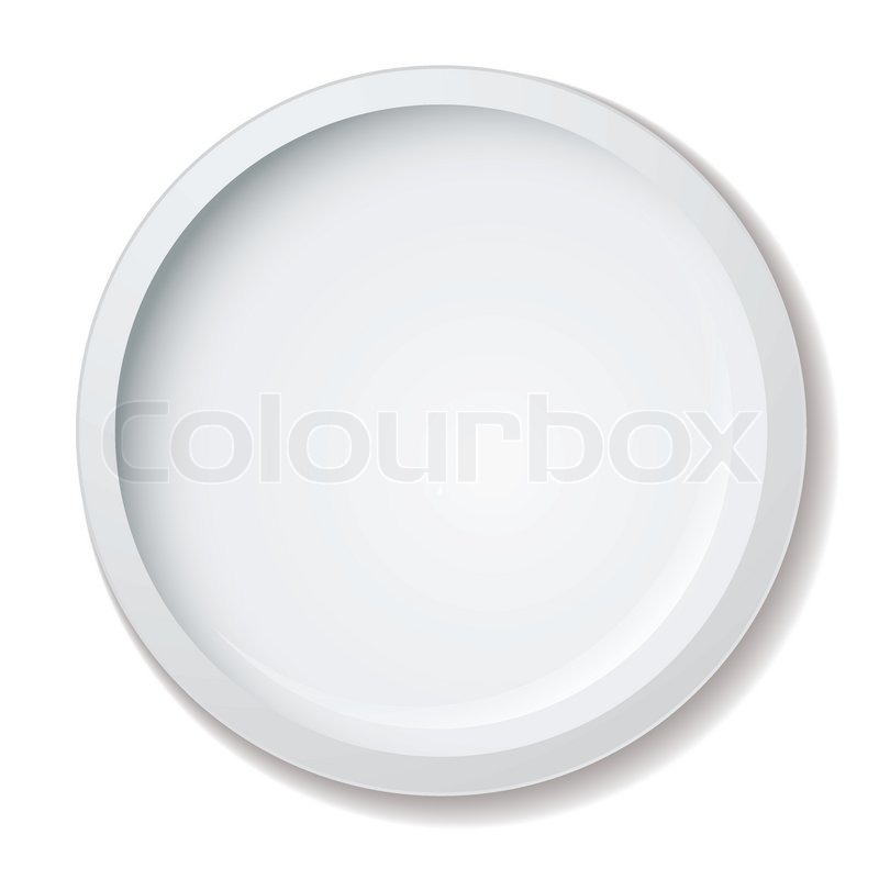 Simple Clean White Porcelain Dinner Stock Vector Colourbox 800x800 Simple Clean White Porcelain Dinner Stock Vector Colourbox