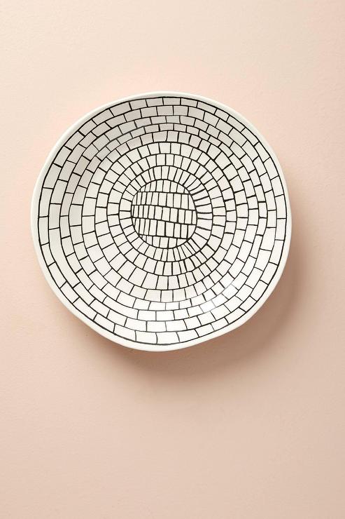 Vector Black White Pattern Dinner Plate 493x740 Vector Black White Pattern Dinner Plate