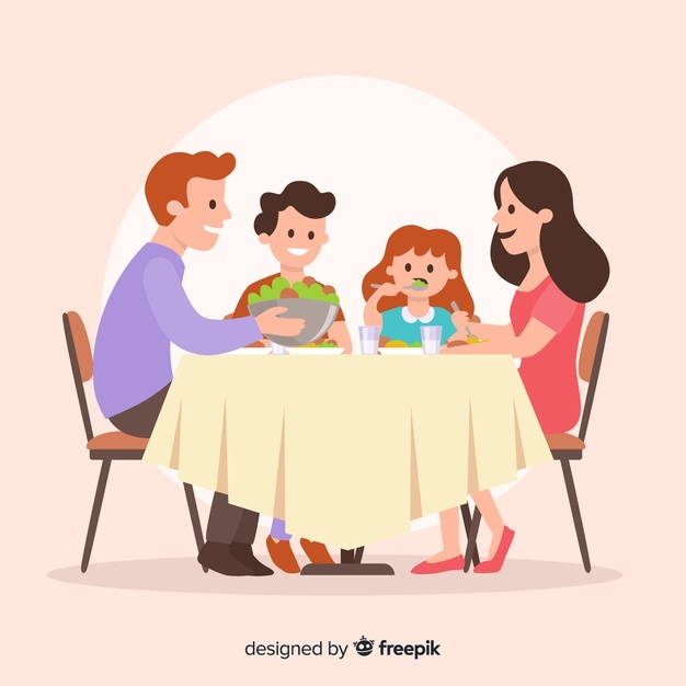 626x626 Family Dinner Vectors, Photos And Free Download