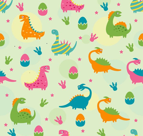 Dinosaur Background Vector at Vectorified.com | Collection of Dinosaur ...