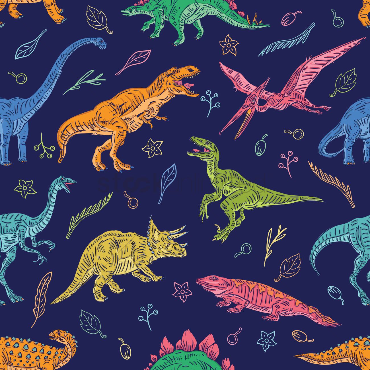 Dinosaur Background Vector at Vectorified.com | Collection of Dinosaur