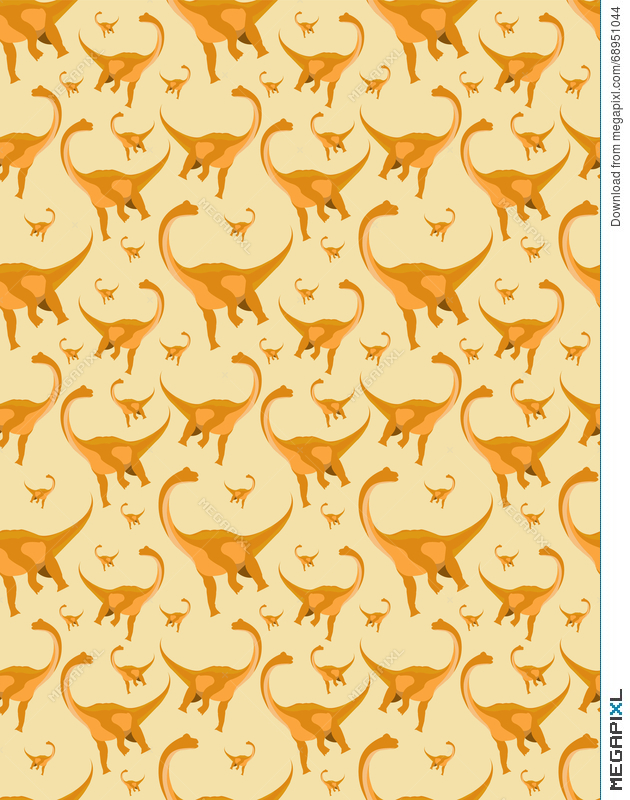 The Vector Of Dinosaur,animal Illustration, Retro Pattern, Vector 630x800 The Vector Of Dinosaur,animal Illustration, Retro Pattern, Vector