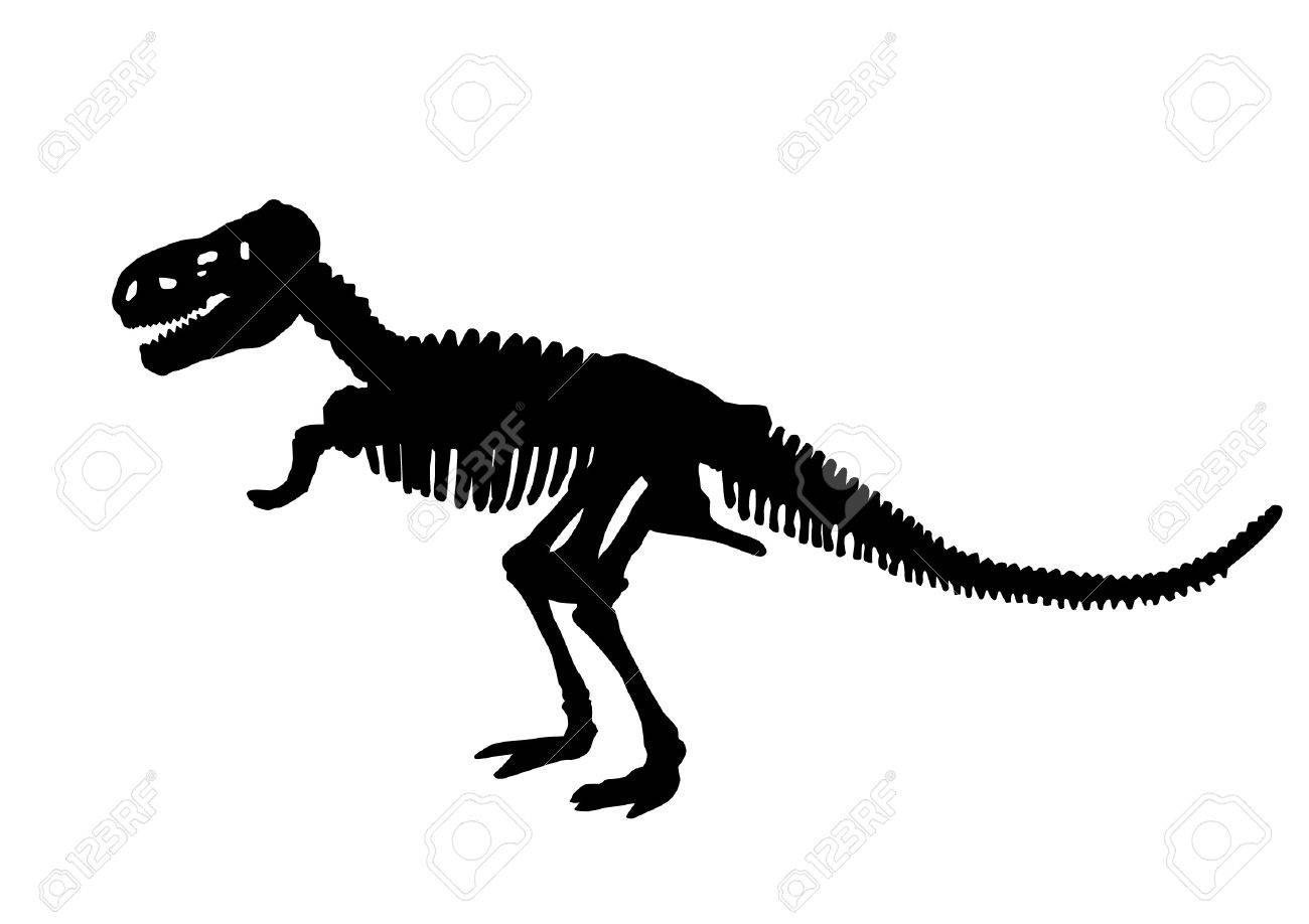 Dinosaur Bones Vector at Vectorified.com | Collection of Dinosaur Bones ...