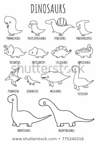 318x470 Dinosaur Outline