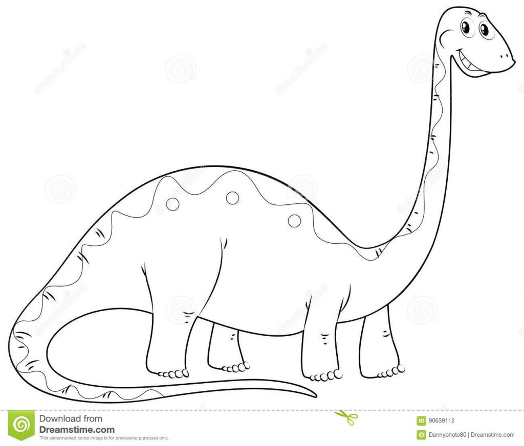 Dinosaur Outline Vector at Vectorified.com  Collection of Dinosaur