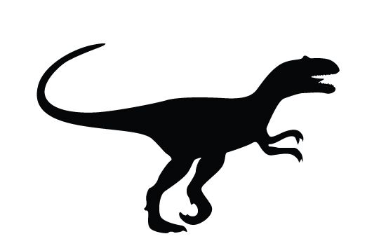 550x354 Dinosaur Silhouette Vector Animal Vector Graphics Dinosaur