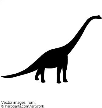 Dinosaur Silhouette Vector At Vectorified.com 