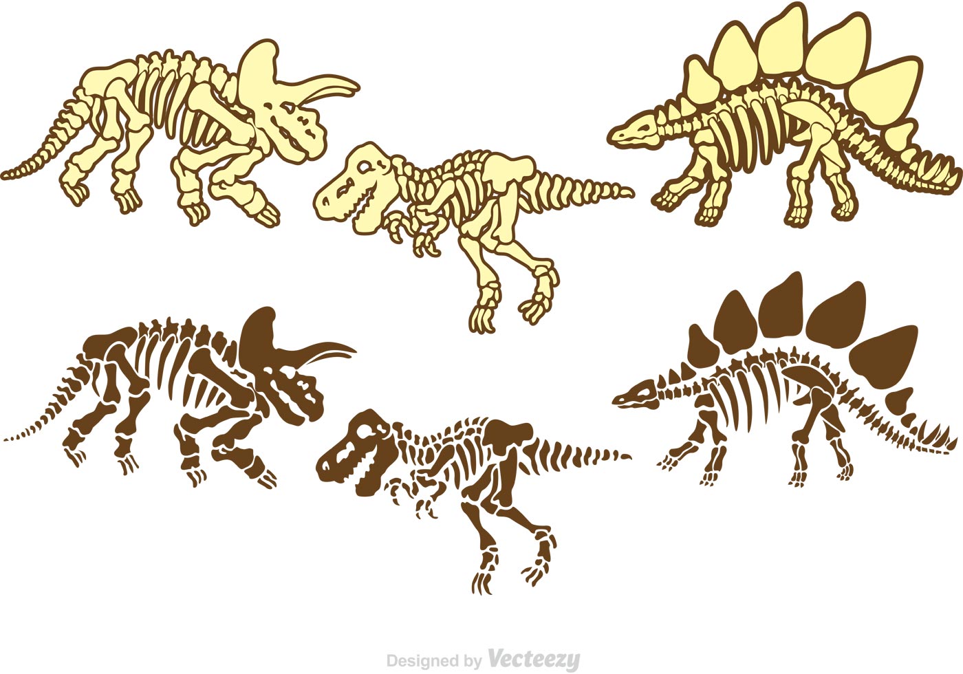 1400x980 Dinosaur Fossil Free Vector Art