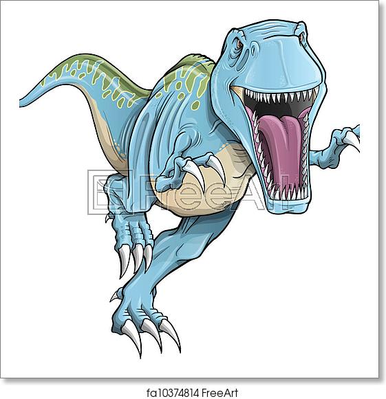 561x581 Free Art Print Of Tyrannosaurus Rex Dinosaur Vector Tyrannosaurus