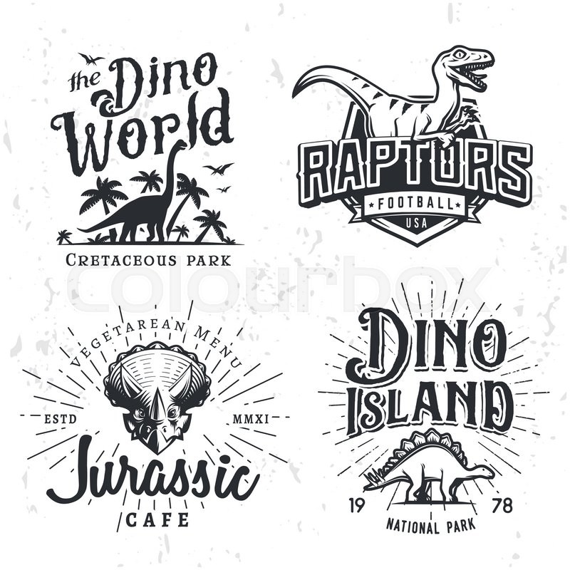 Dinosaur Vector Logo Set Triceratops Stock Vector Colourbox 800x800 Dinosaur Vector Logo Set Triceratops Stock Vector Colourbox