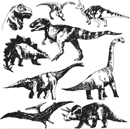 Dinosaurs Graphic Vector Free Download 502x497 Dinosaurs Graphic Vector Free Download