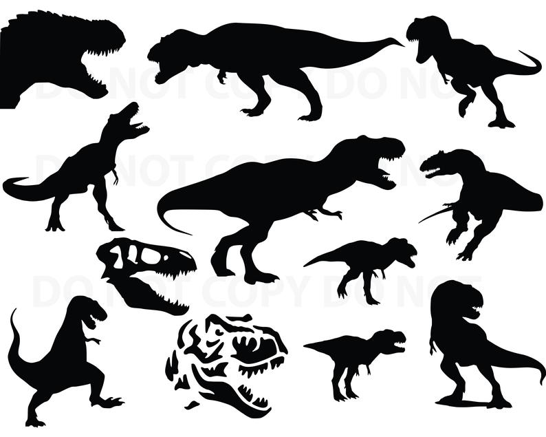 794x635 Huge Collection Of 'dinosaur Vector Silhouette' Download More
