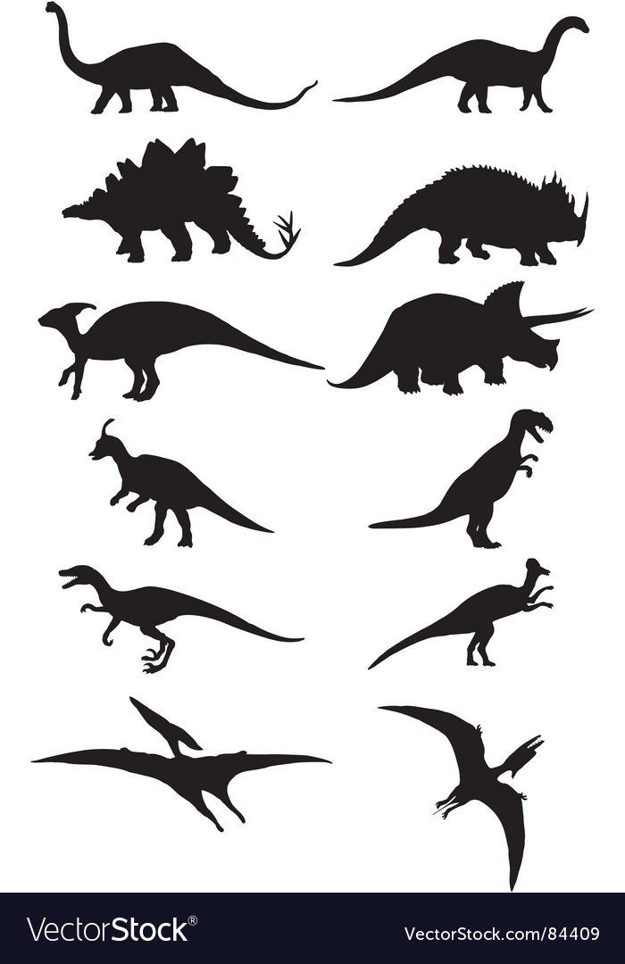 700x1080 Collection Of 'dinosaur Vector Silhouette' Download More Than
