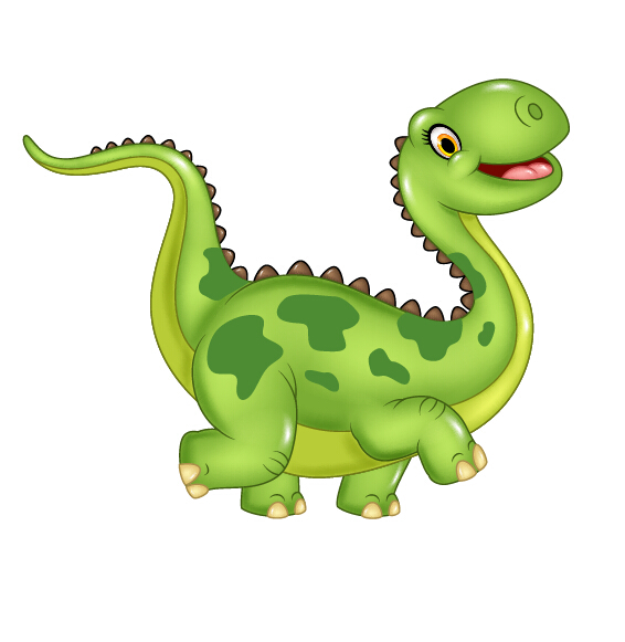 Cute Cartoon Dinosaur Vector Material Free Download 566x581 Cute Cartoon Dinosaur Vector Material Free Download