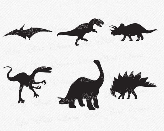 Dinosaur Vector Silhouette at Vectorified.com | Collection of Dinosaur ...