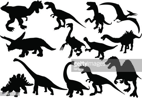 497x345 Dinosaur Vector Free