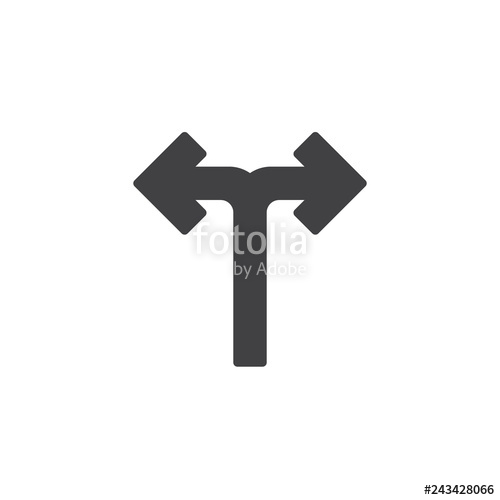 Two Way Direction Arrows Vector Icon Filled Flat Sign For Mobile 500x500 Two Way Direction Arrows Vector Icon Filled Flat Sign For Mobile