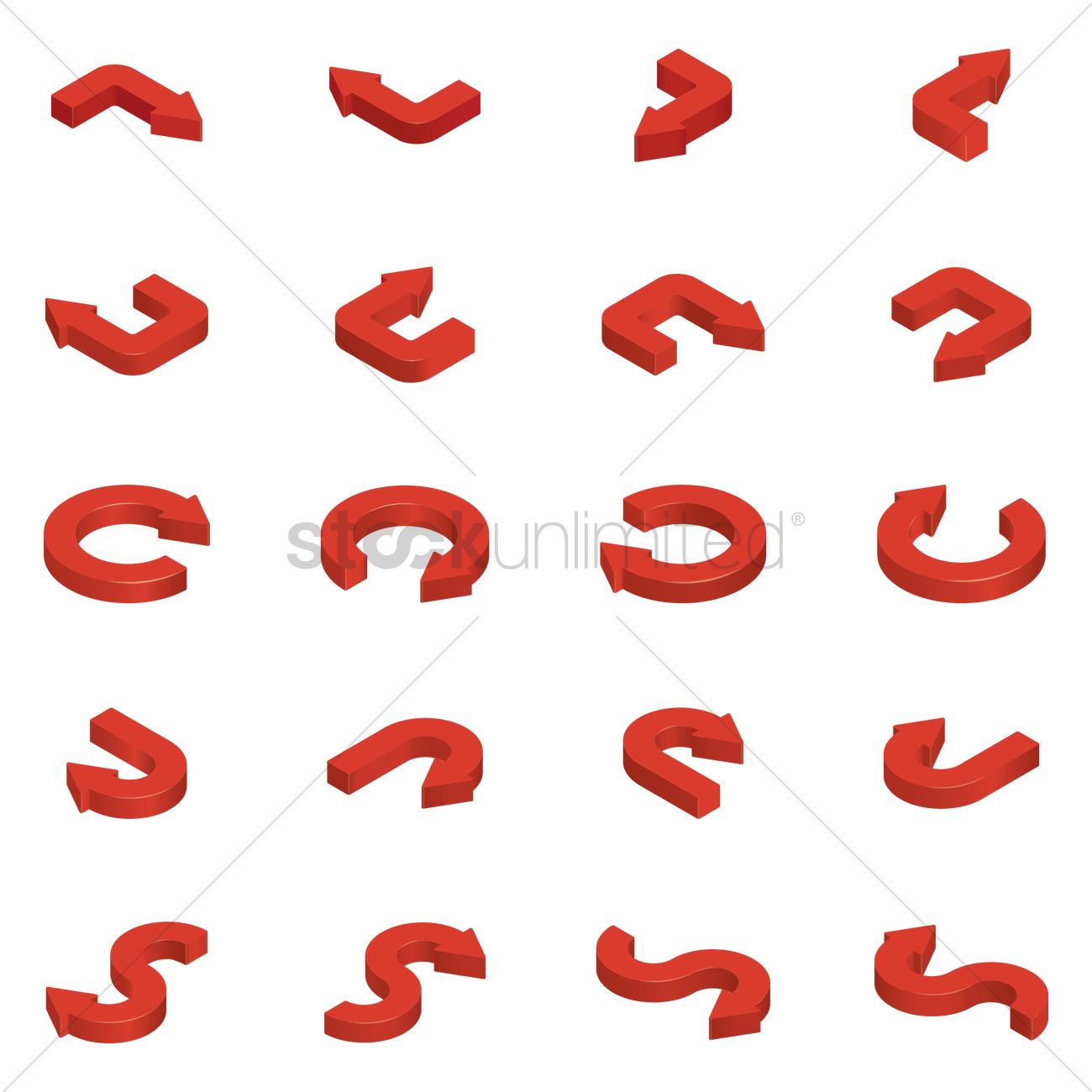 A Collection Of Directional Arrows Vector Image 1300x1300 A Collection Of Directional Arrows Vector Image