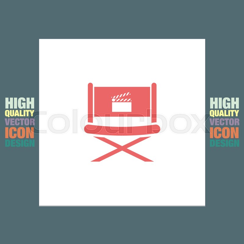 Director Chair Vector