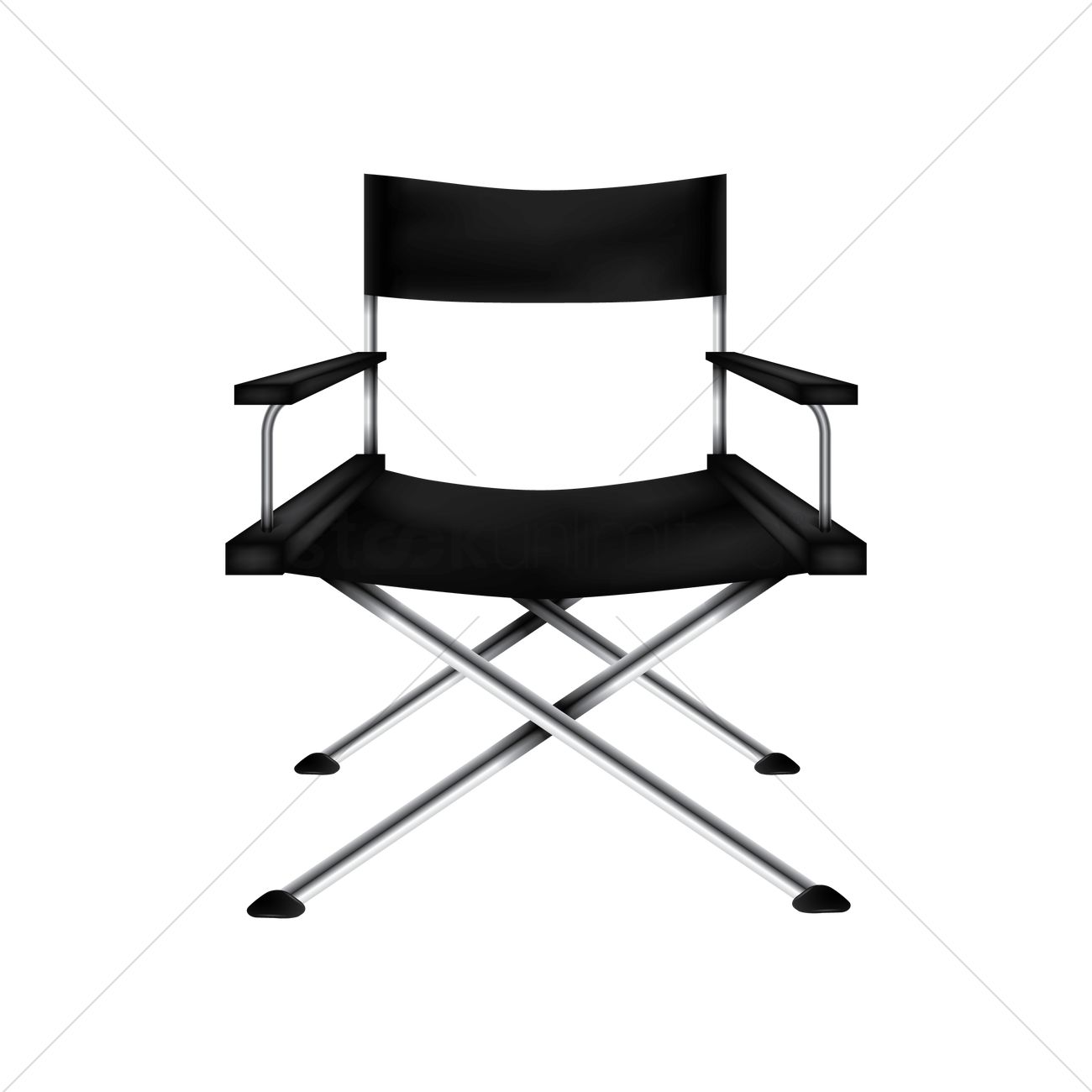 1300x1300 Director Chair Vector Image