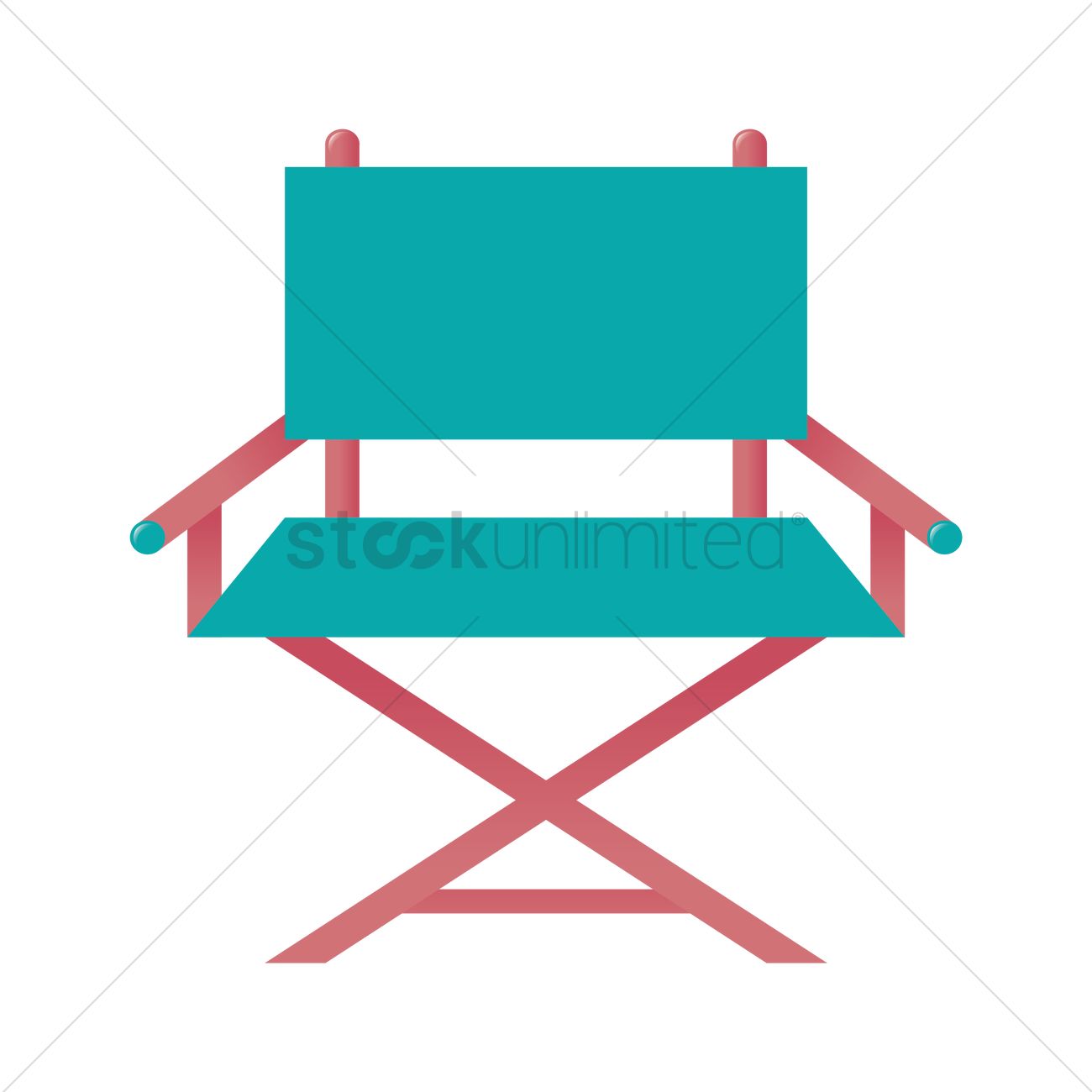 1300x1300 Free Director's Chair Vector Image