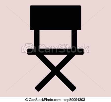 450x413 Icon Director Chair Vector Clipart