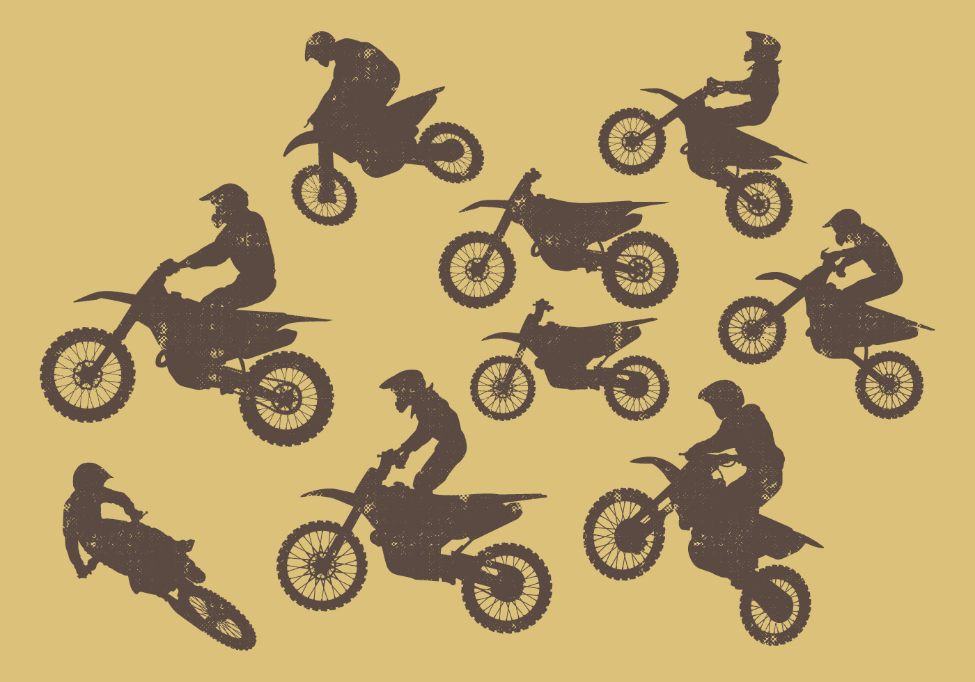 Dirt Bike Free Vector Art 1400x980 Dirt Bike Free Vector Art