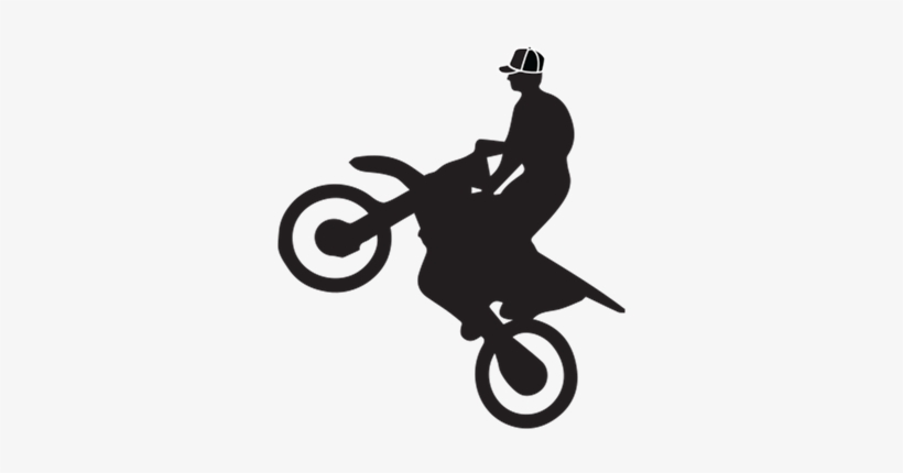 Dirt Bike Silhouette Vector 820x430 Dirt Bike Silhouette Vector