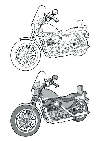 Motorcycle Bike Vector Design Illustration Template Download Free 346x490 Motorcycle Bike Vector Design Illustration Template Download Free