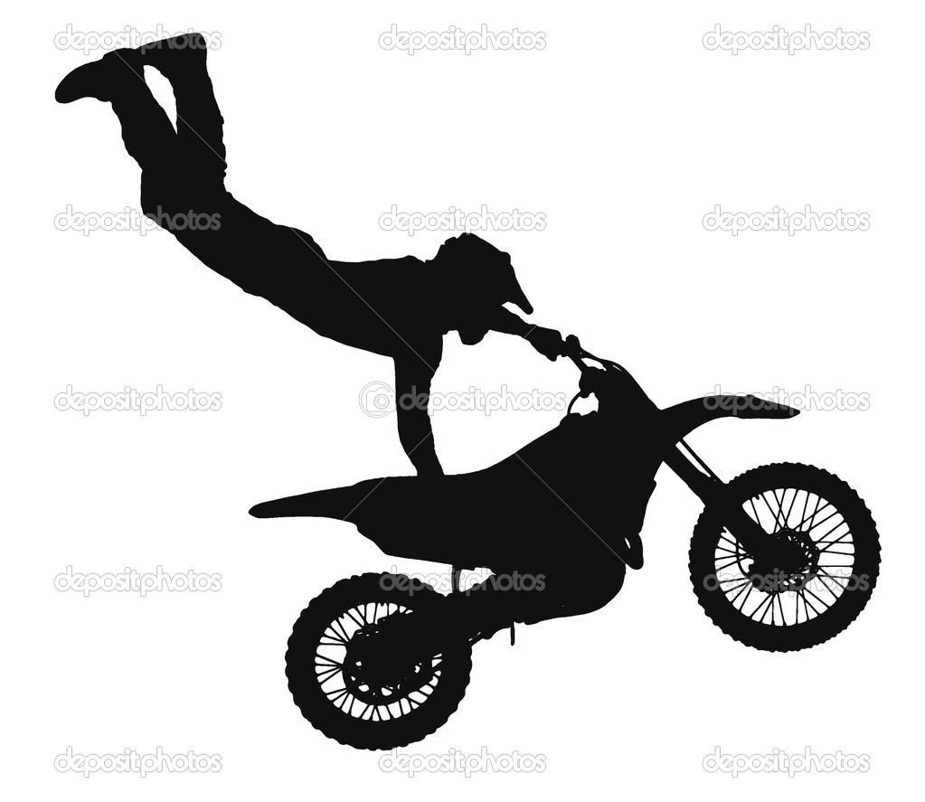 1023x887 Dirt Bike Silhouette Clip Art Free Image