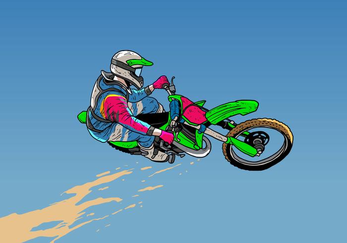 700x490 Motocross Free Vector Art