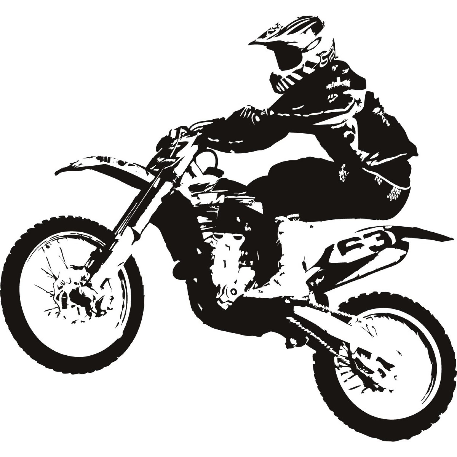 1920x1920 Cartoon Dirt Bike Pictures Group With Items