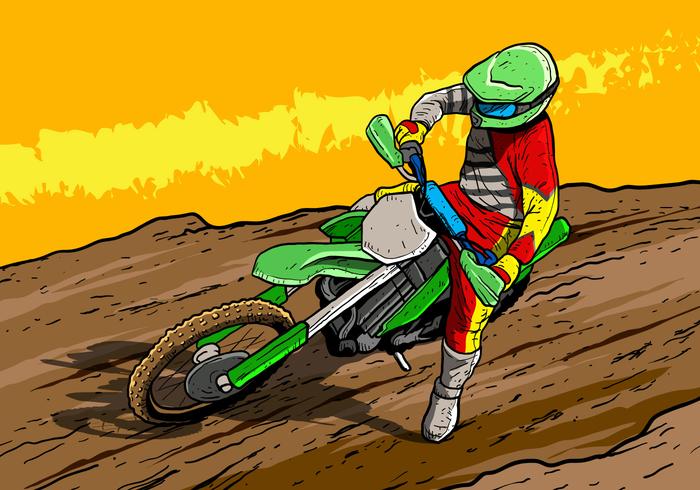 dirt bike illustration free download